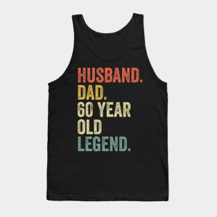 Funny 60Th Birthday Gifts Vintage Dad 1960 Tank Top